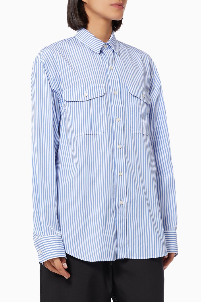 

Oversize Shirt, Blue