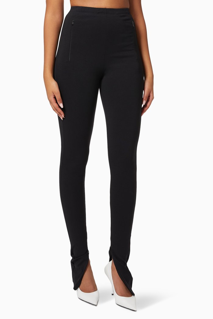 

Side Zip Legging, Black