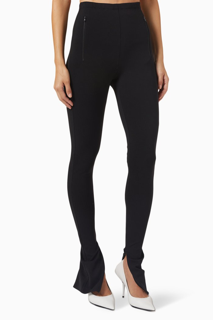 

Side Zip Legging, Black