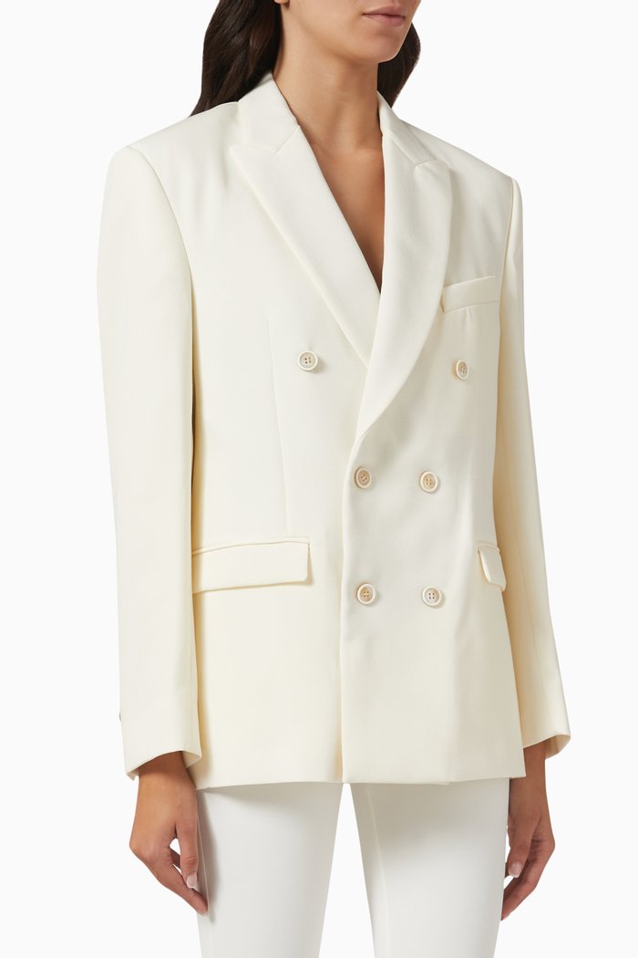 

Double Breasted Blazer, Neutral