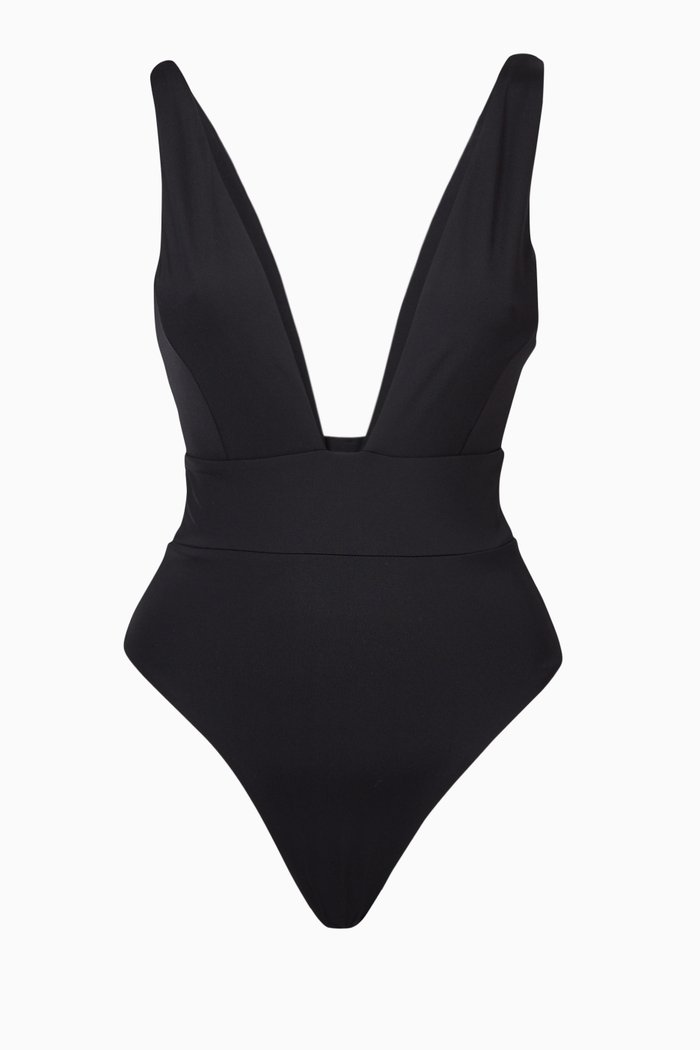 Moreno One-piece Swimsuit, Black
