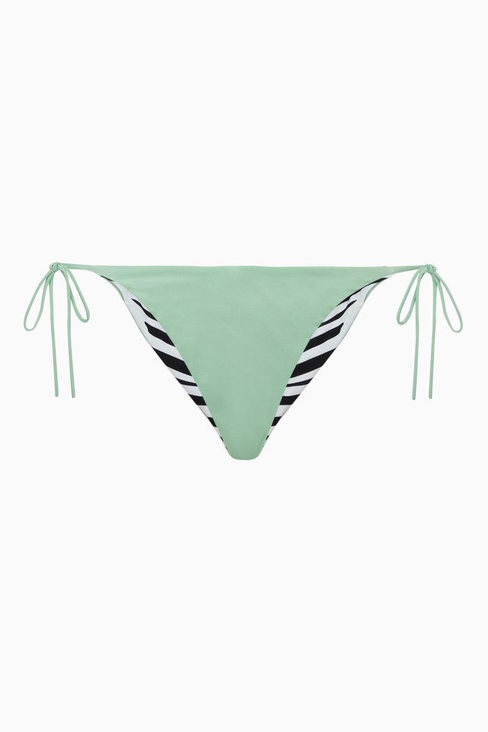 

Reversible Hi-lite Tie Side Bikini Brief, Black