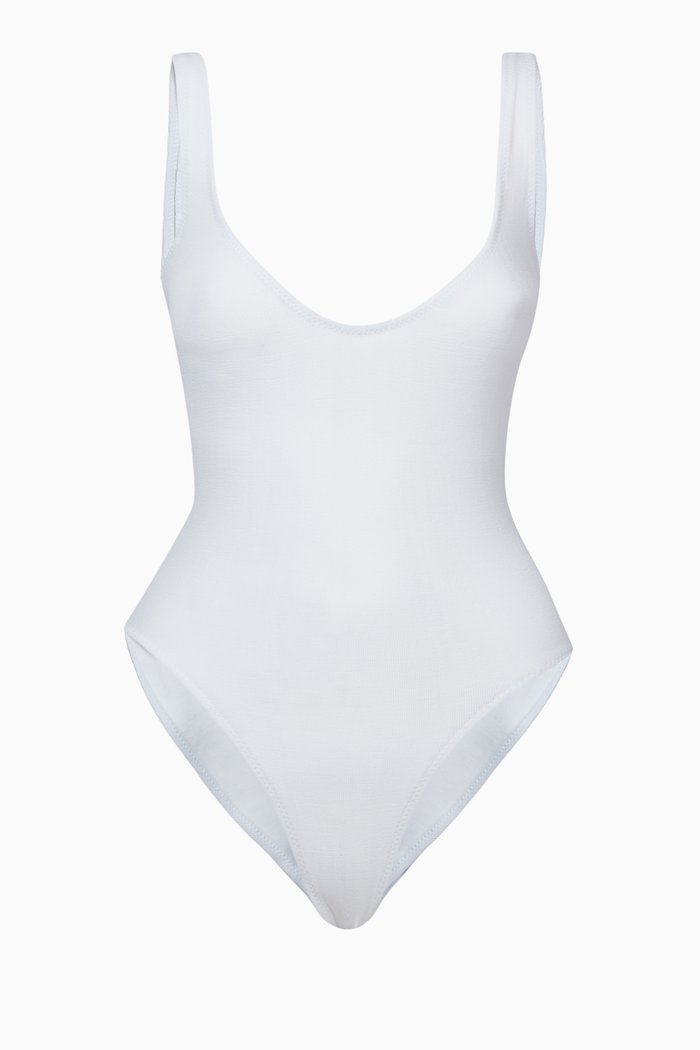 

The Crawford One-piece Swimsuit, White