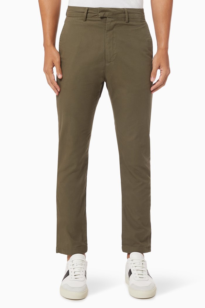 

Studio Chino Pants in Cotton, Brown