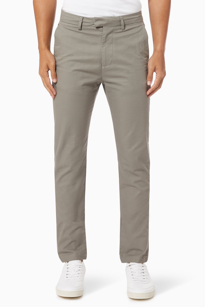 

Studio Chino Pants in Cotton, Grey