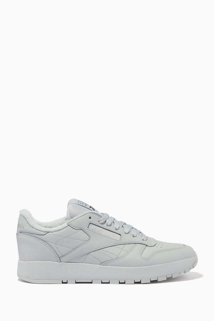 

x Maison Margiela Club C Shoes in Leather, Grey