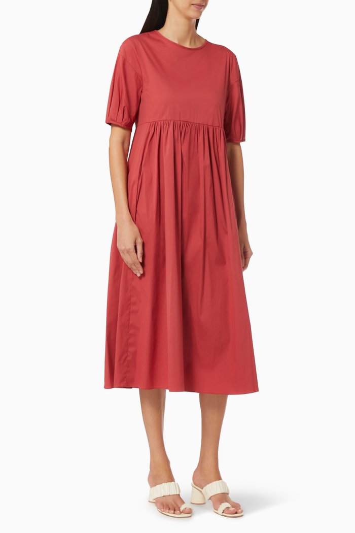 

Fato Dress in Cotton Poplin, Pink