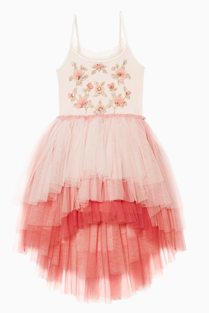 

Sana Tutu Dress in Tulle, Pink