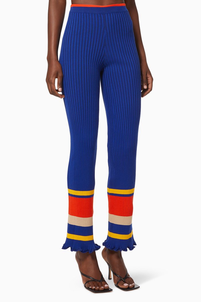 

Tennis Stripe Trousers, Blue