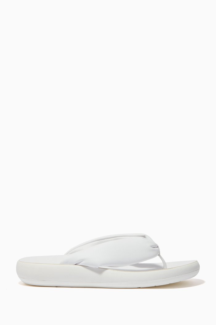 

Charisma Comfort Flip Flops in Eco Nappa, White