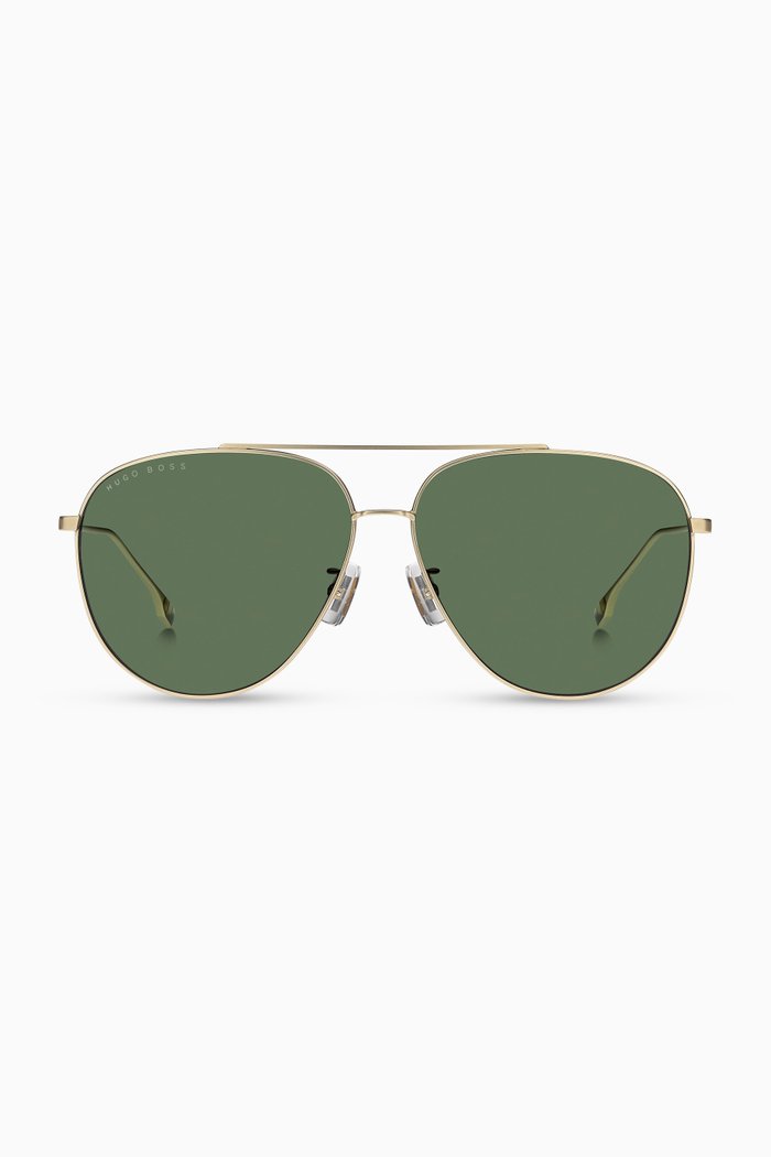

Aviator Sunglasses in Metal, Gold