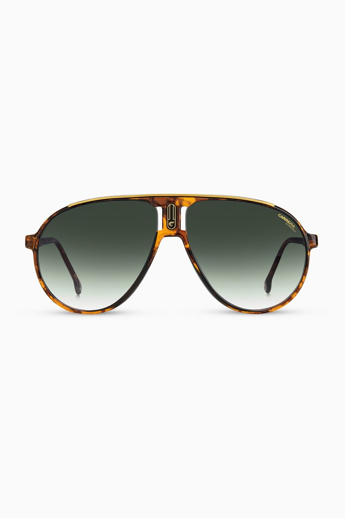 

Champion 65 Aviator Sunglasses in Optyl®, Brown