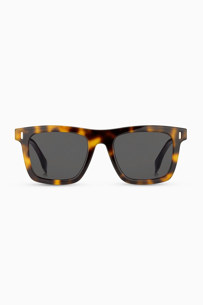 

Square Sunglasses in Acetate, Brown