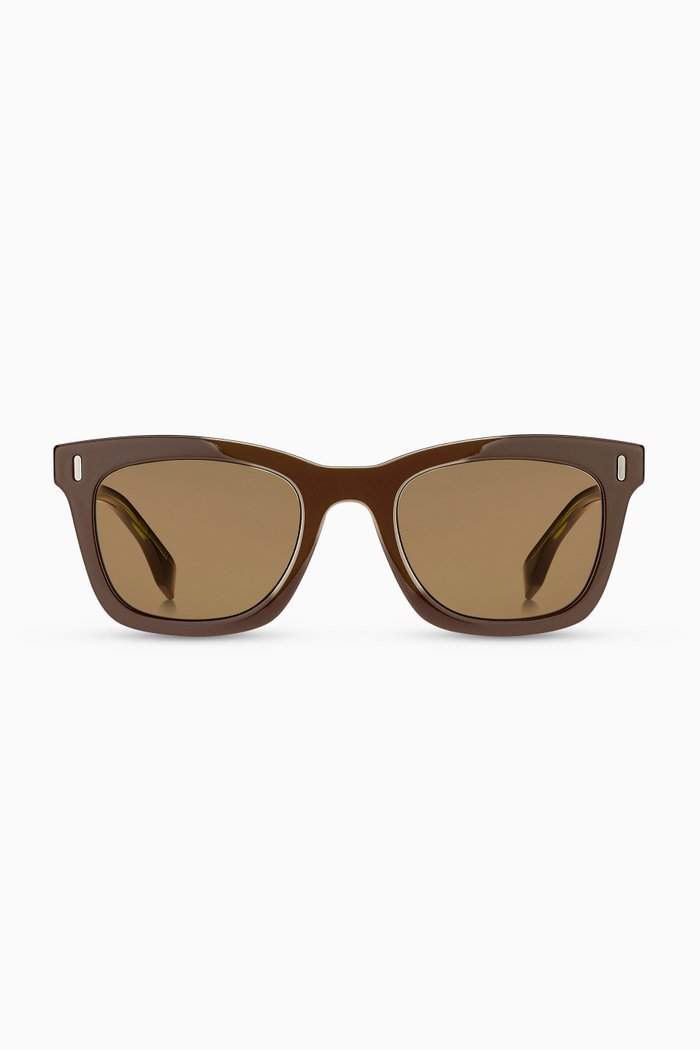 

Square Sunglasses in Acetate, Brown