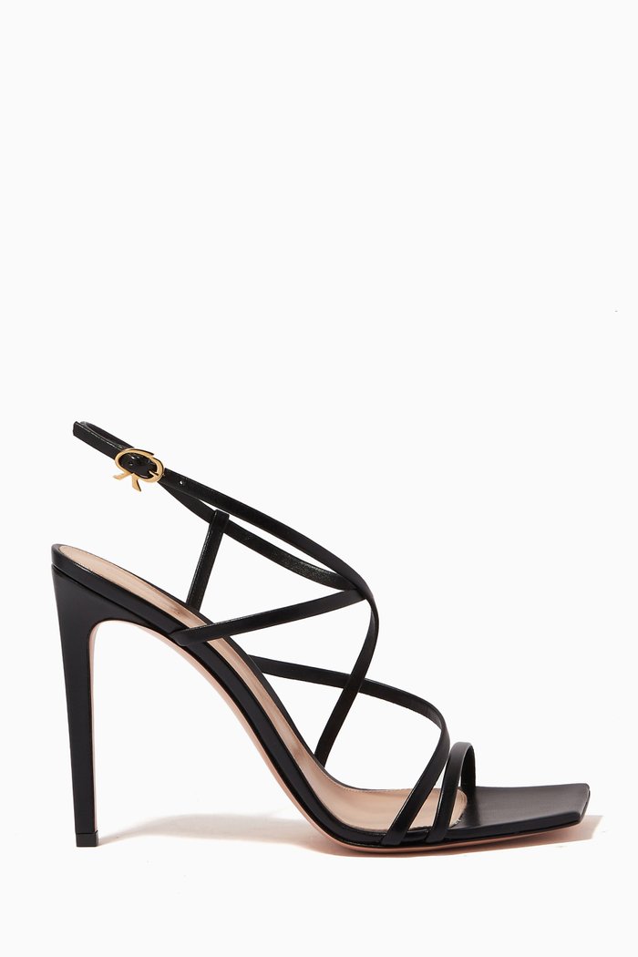 

Strappy 105 Sandals in Nappa, Black