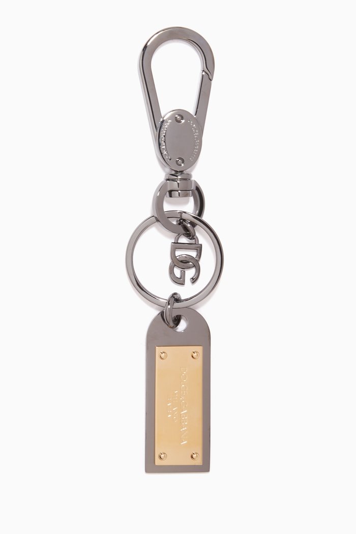

Key Ring with DG Plate, Silver