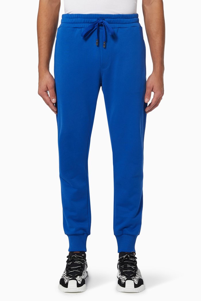 

Jogging Pants in Cotton Jersey, Blue