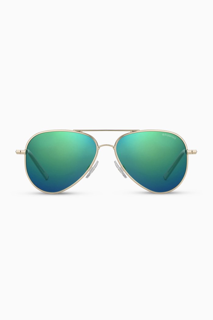 

8015/N Aviator Sunglasses in Metal, Multicolour