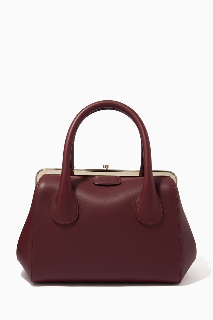 

Joyce Bag in Smooth Calfskin, Burgundy