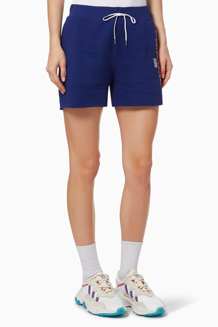

Polo Sport Shorts in Fleece Jersey, Blue