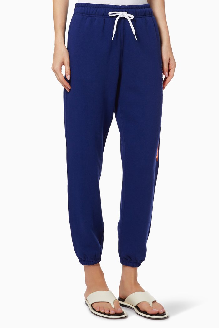 

Polo Sport Sweatpants in Fleece Jersey, Blue