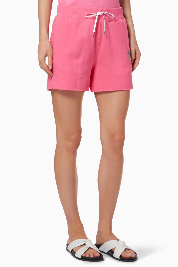 

Polo Sport Shorts in Fleece Jersey, Pink
