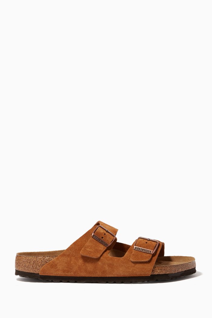 

Arizona Soft Footbed in Suede, Brown