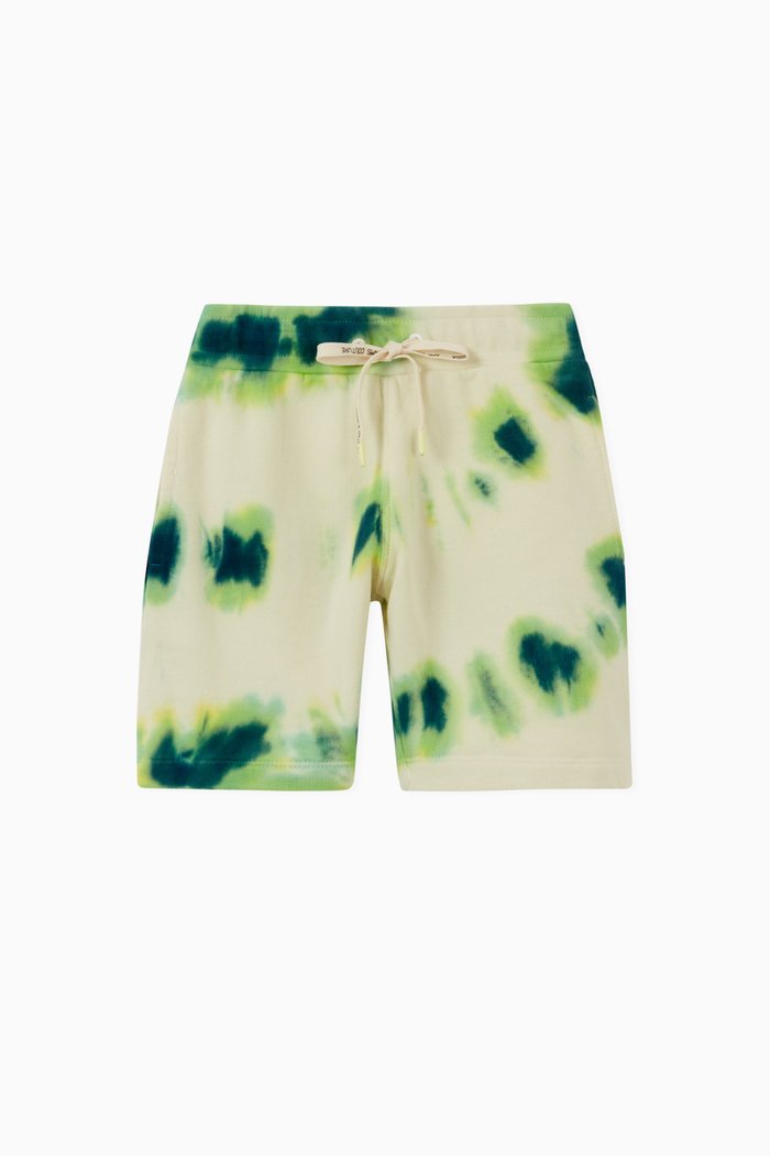 

Tie-dye Sweatshorts in Organic Cotton, Multicolour