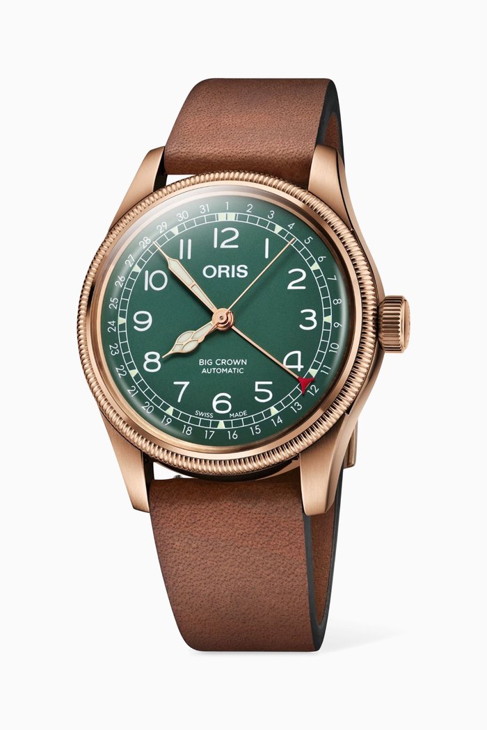 

Big Crown Pointer Date Automatic Watch, 40mm, Green
