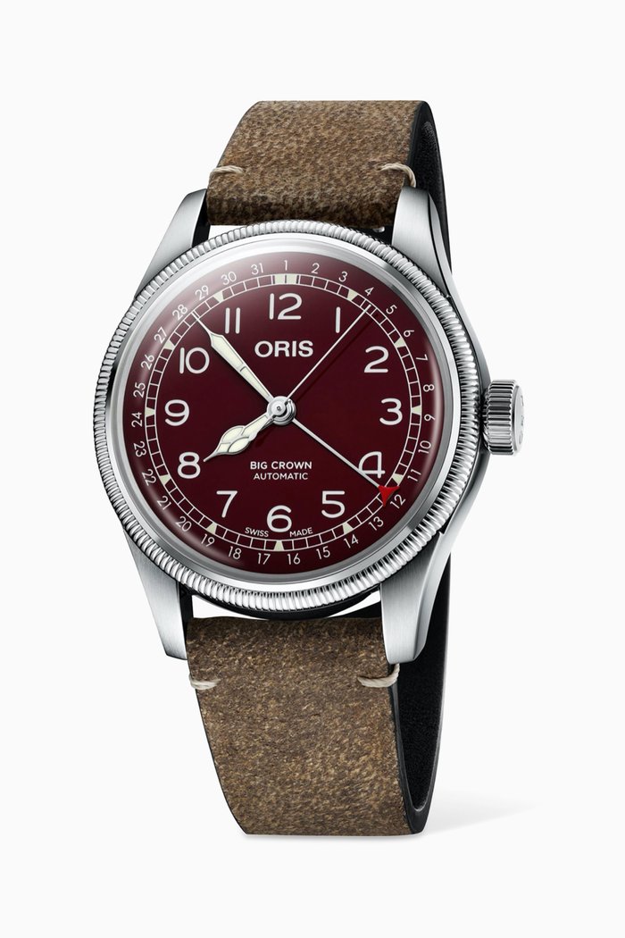 

Big Crown Pointer Date Automatic Watch, 40mm, Red