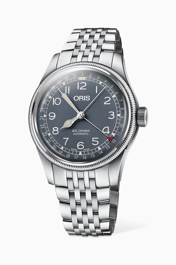 

Big Crown Pointer Date Automatic Watch, 40mm, Blue