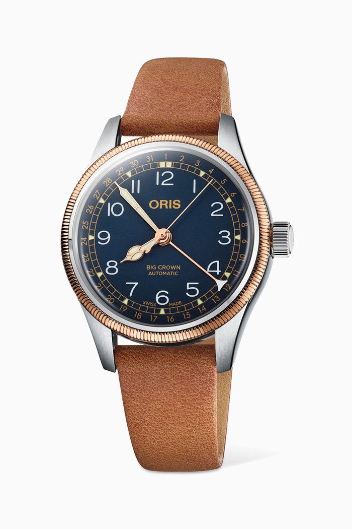 

Big Crown Pointer Date Automatic Watch, 36mm, Blue