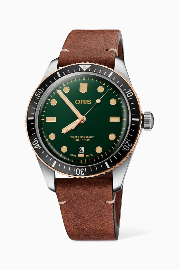 

Divers Sixty-Five Automatic Watch, 40mm, Green