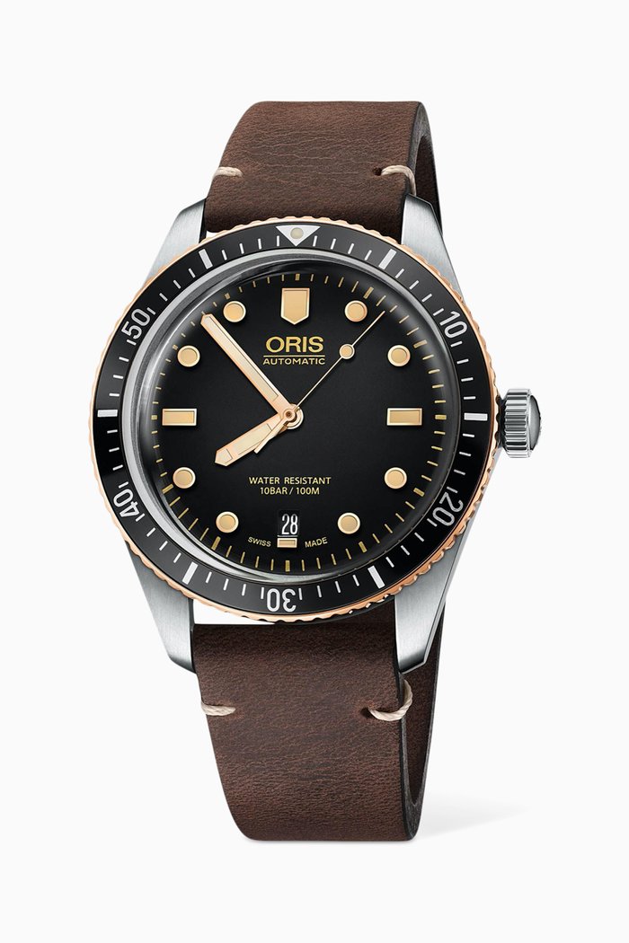 

Divers Sixty-Five Automatic Watch, 40mm, Black