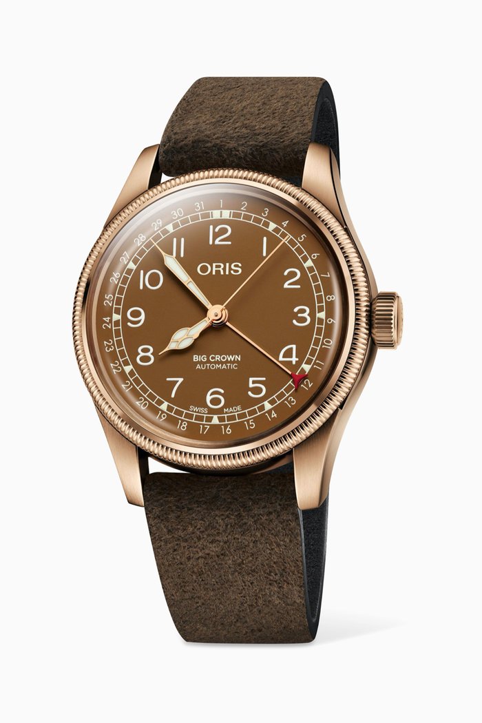 

Big Crown Pointer Date Automatic Watch, 40mm, Brown