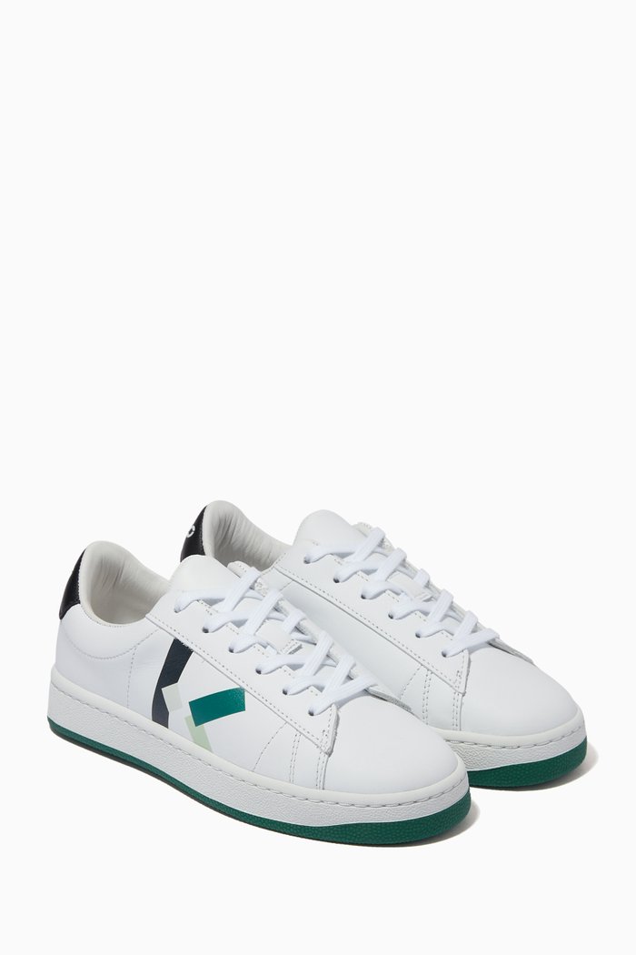 

K Sneakers in Leather, White