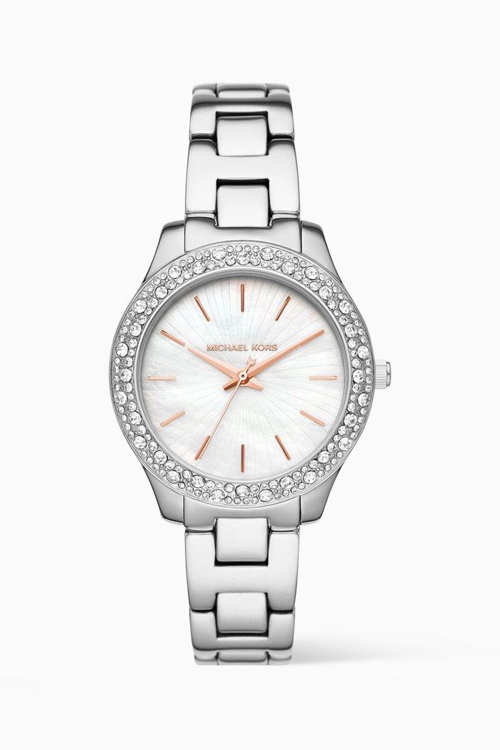 

Liliane Quartz Watch, 36mm, Silver
