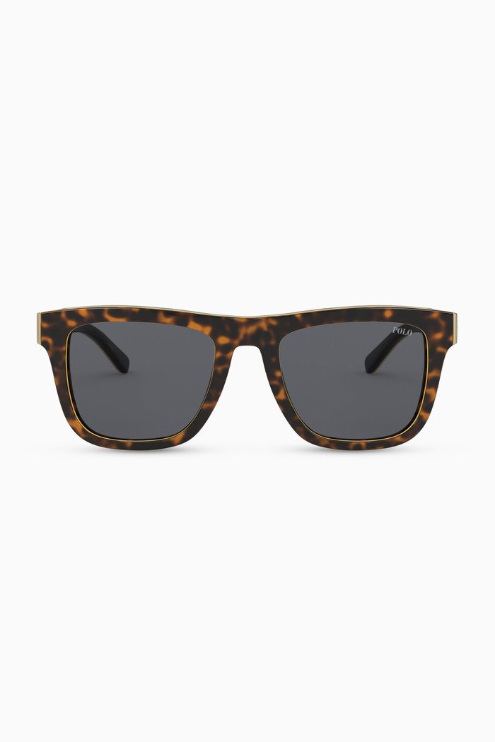 

Wayfarer Sunglasses in Acetate, Brown