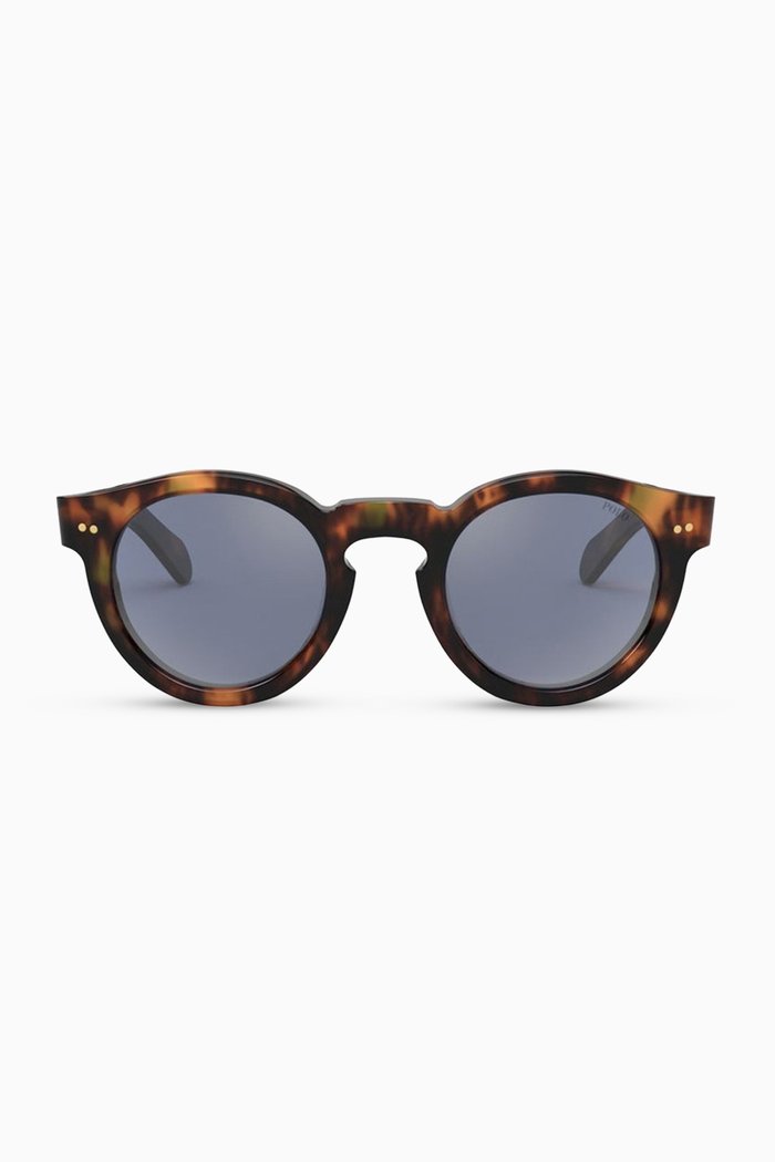 

Round Sunglasses in Acetate, Brown