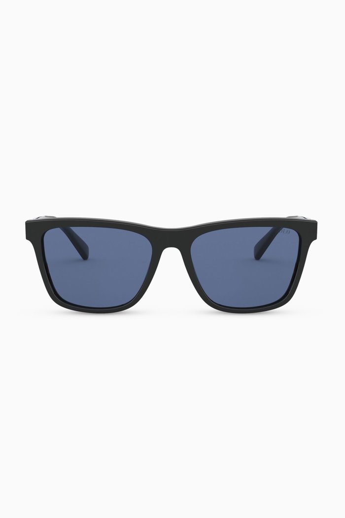 

Wayfarer Sunglasses in Acetate, Black