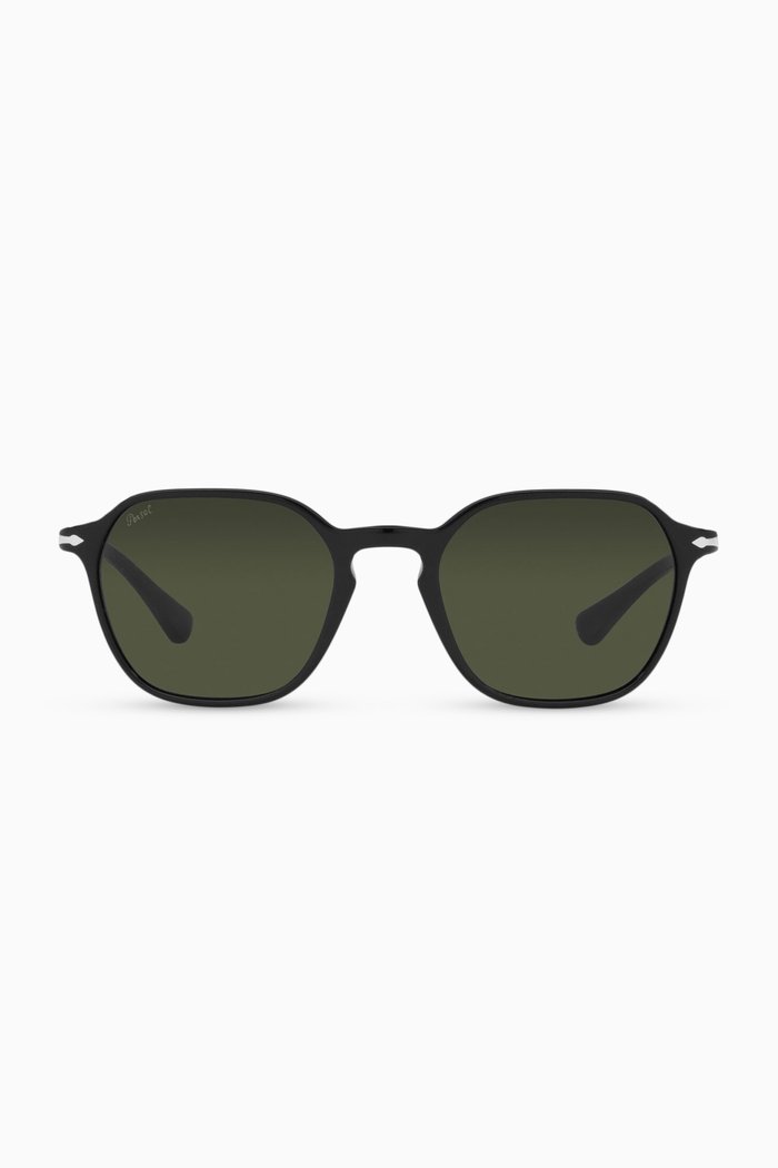 

PO3256S Sunglasses in Acetate, Black