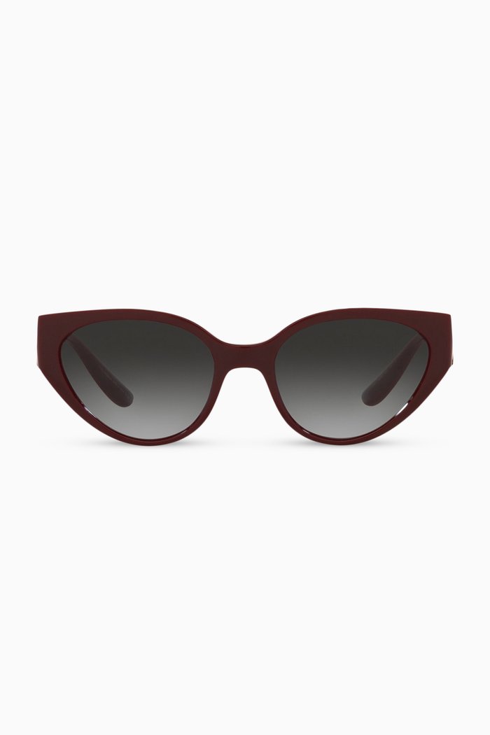 

DG Crossed Sunglasses, Red