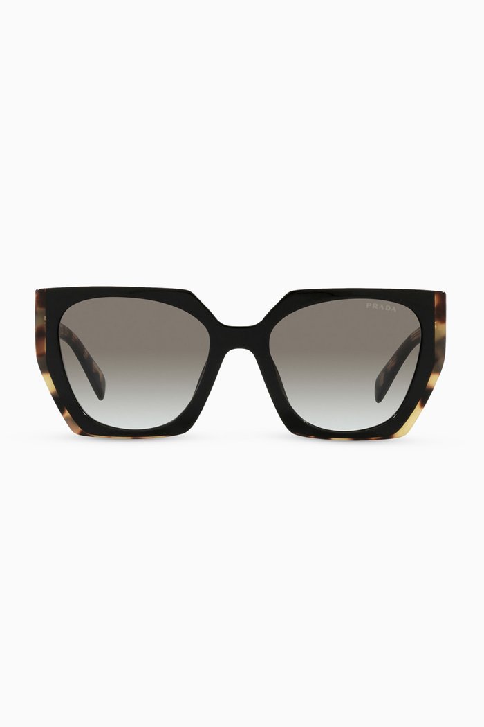 

Cat-Eye Sunglasses in Acetate, Brown