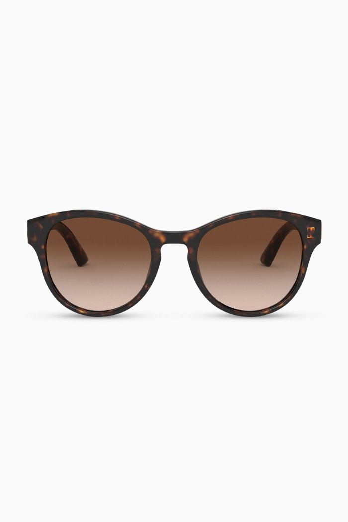 DG Crossed Sunglasses, Brown