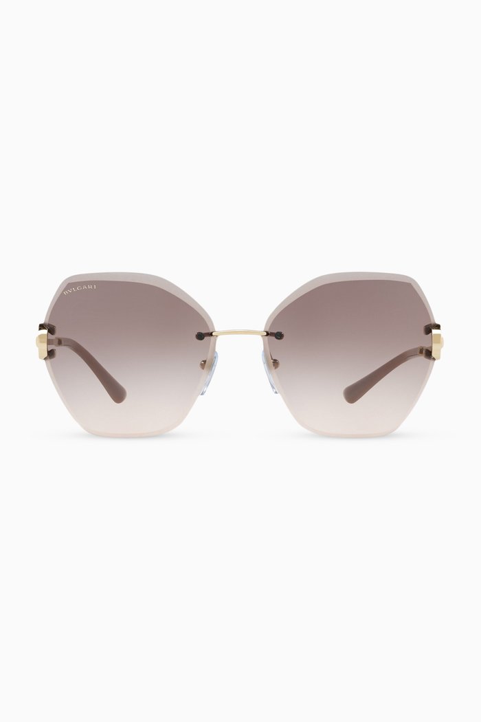

Bvlgari Bvlgari Butterfly Sunglasses in Metal, Gold