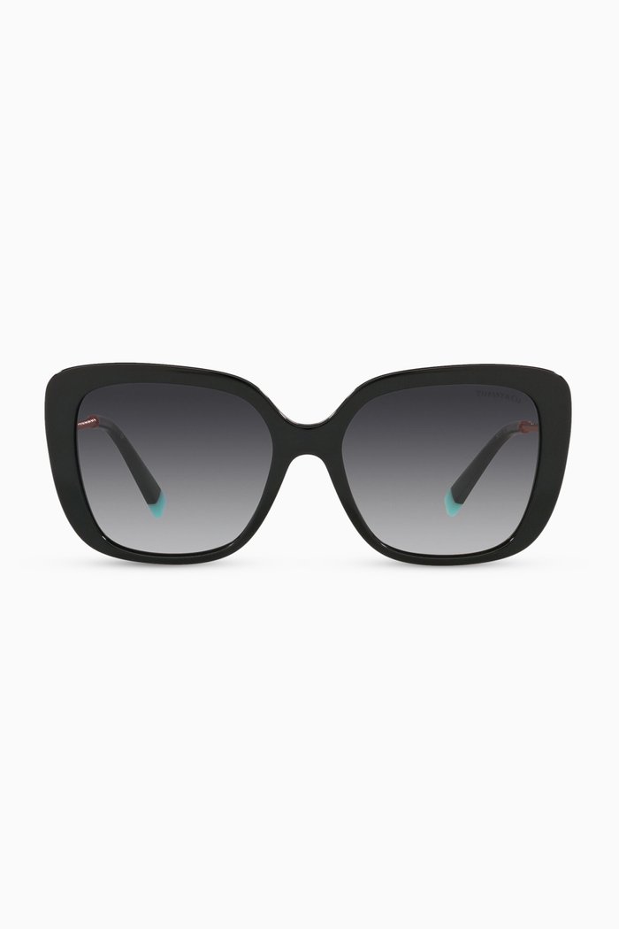 

Butterfly Sunglasses in Acetate, Black