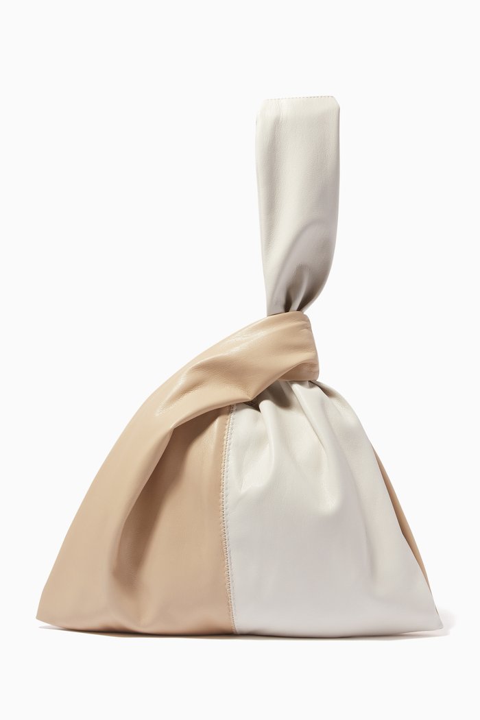 

Jen Tote Bag in Vegan Leather, Neutral