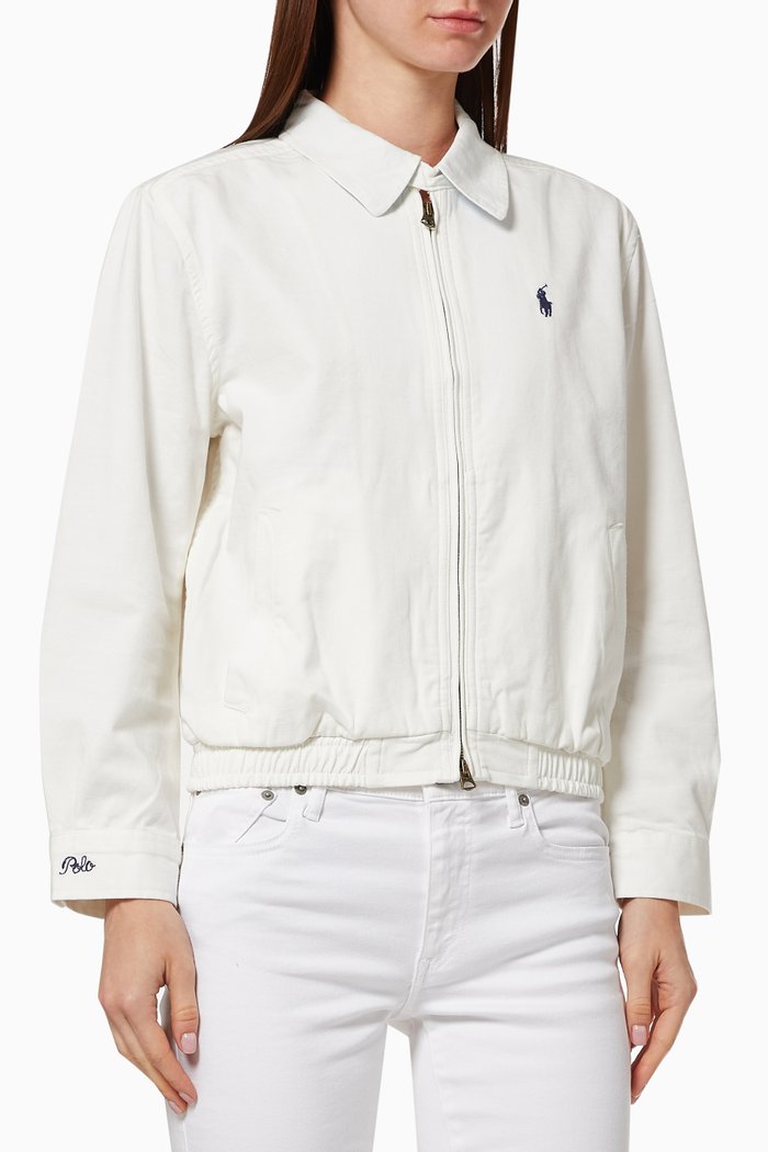 

Jacket in Cotton Chino, Neutral