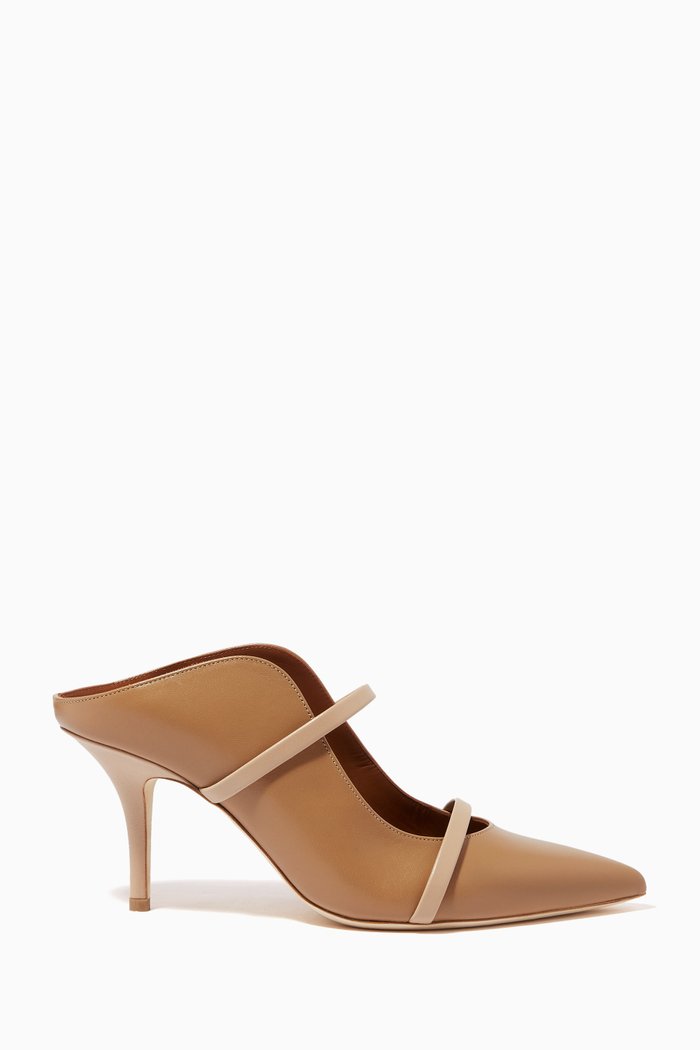 

Maureen 70 Mules in Nappa, Brown