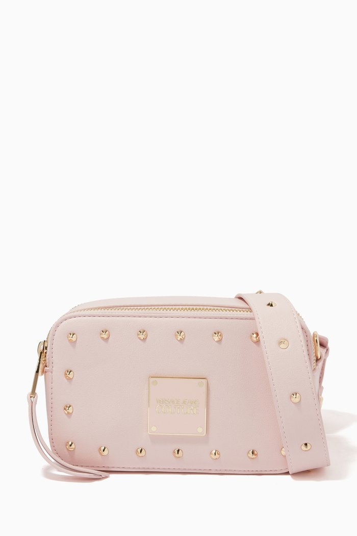 

Crossbody Bag in PU Leather, Pink